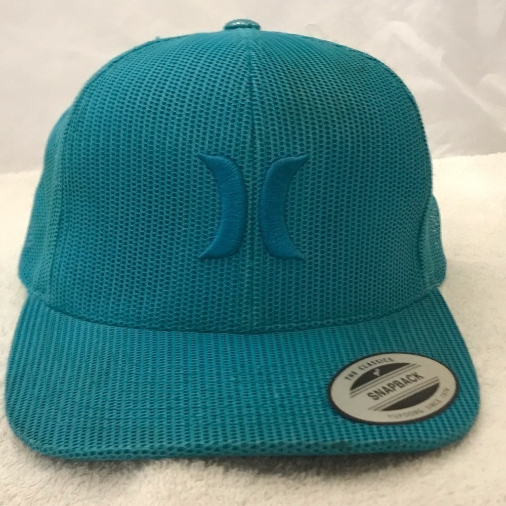 Yupoong for HURLEY Adjustable SnapBack Nylon Mesh Sport Cap